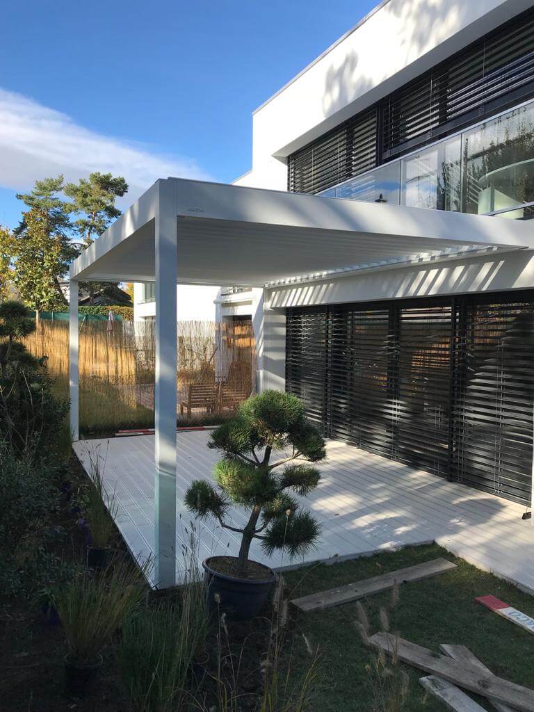 Prestation en pergolas