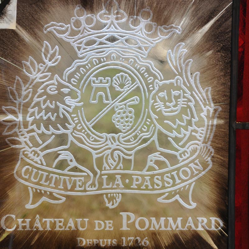 Décoration sur verre